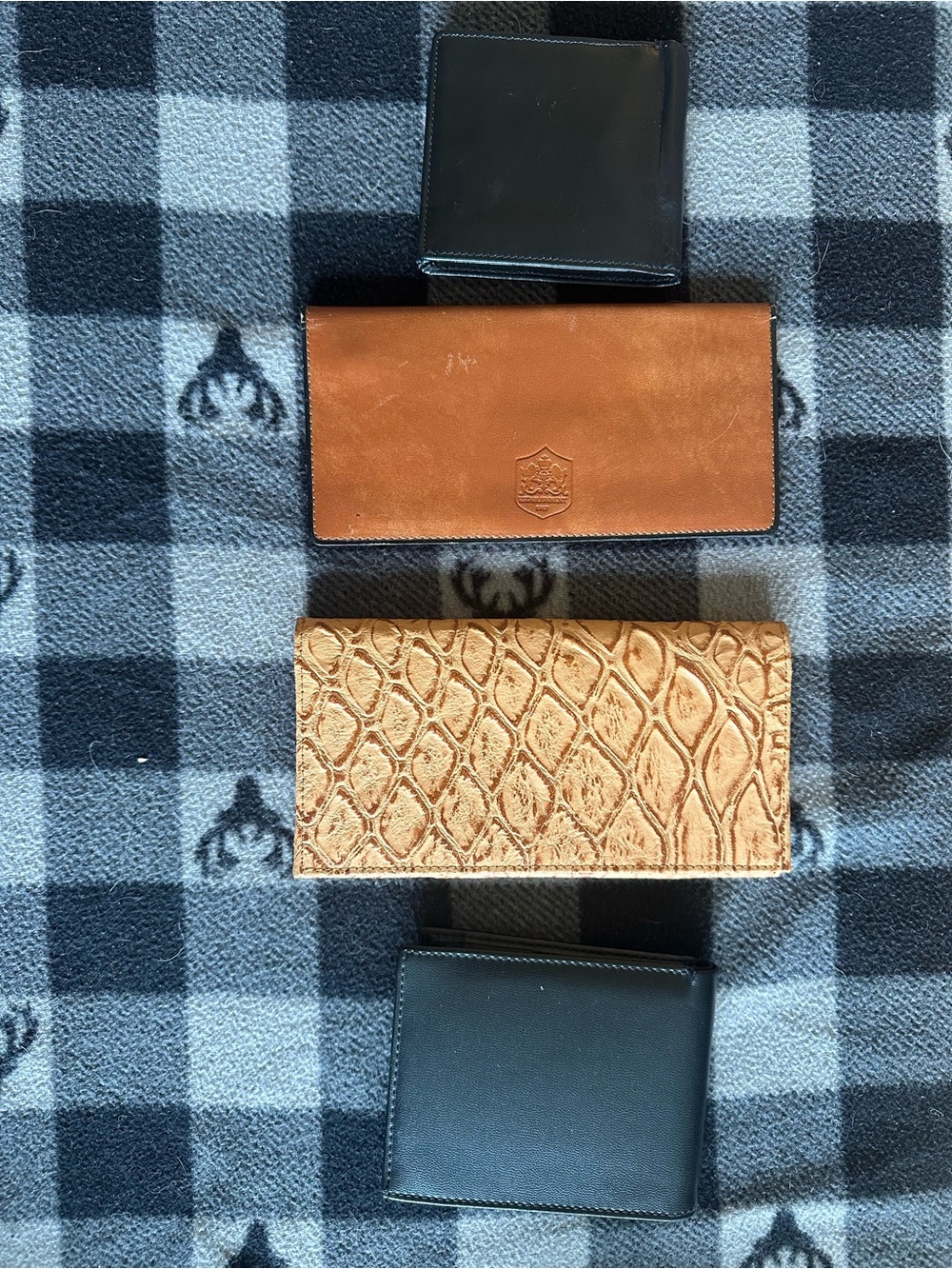 Leather Bifold Wallet in Tan